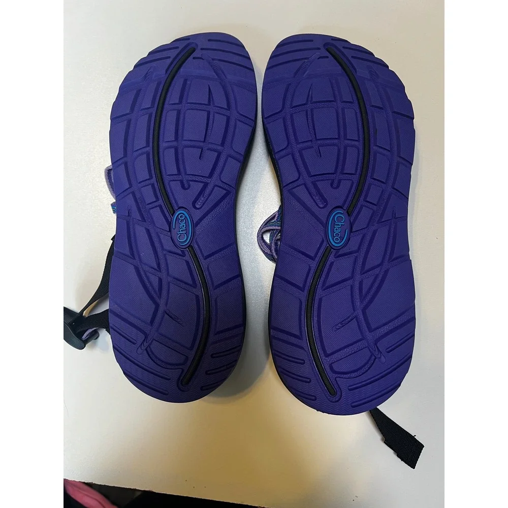 Chacos XZ/Cloud Sandals Women Purple Blue Strappy Sport‎ Outdoor Sz 11